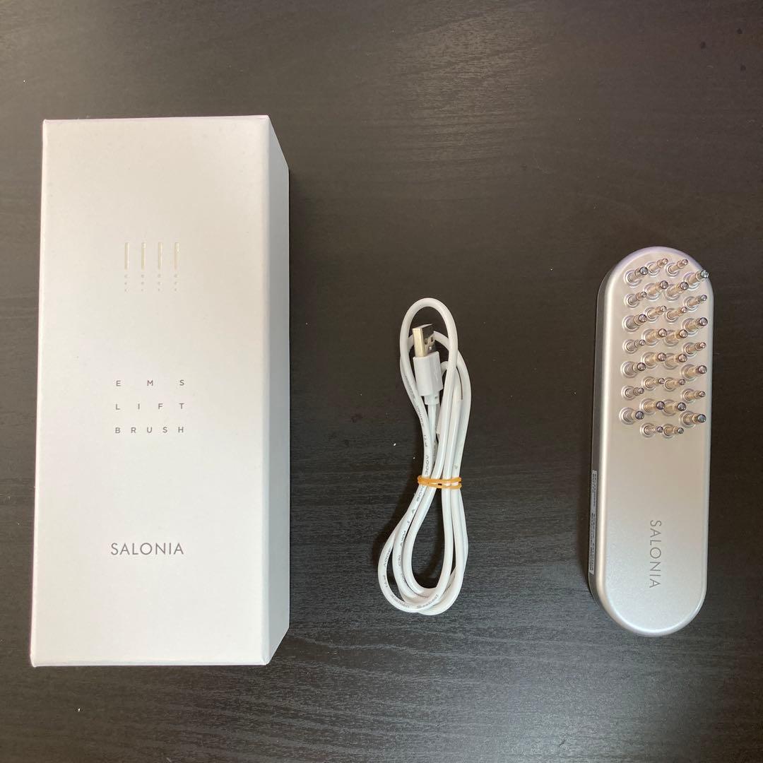 SALONIA EMS リフトブラシ シルバー サロニア