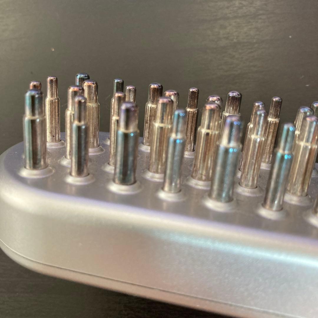 SALONIA EMS リフトブラシ シルバー サロニア