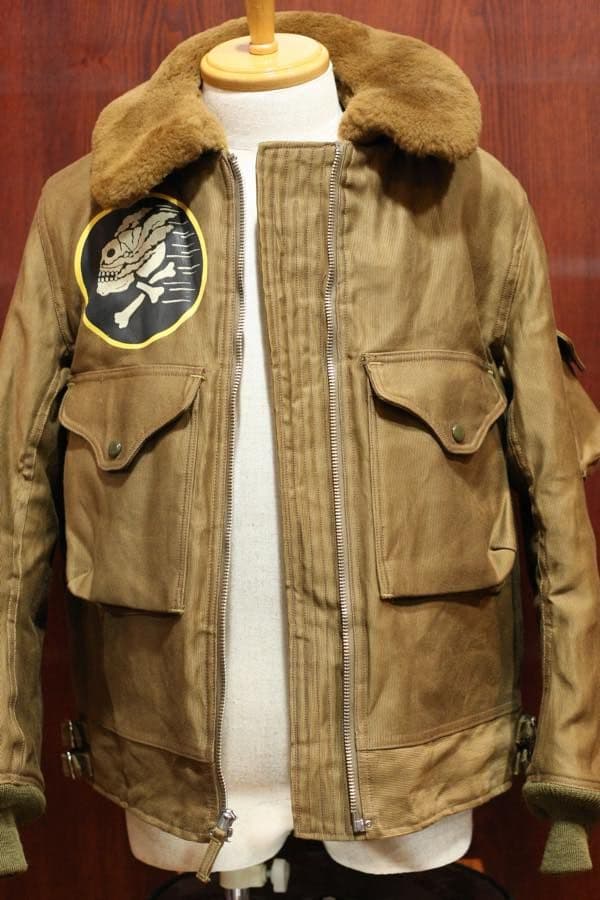 フリーホイーラーズ　S-6フライトジャケット　ポップヘッズ　42サイズ未使用