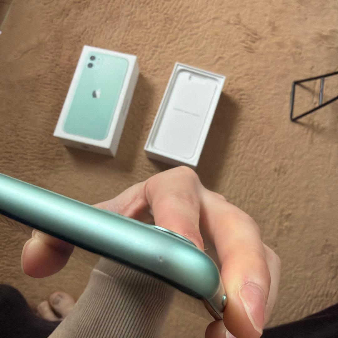 最安値！iPhone 11 ミントグリーン 128G SIMフリー