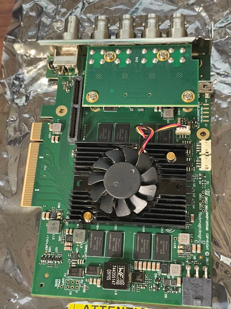 [フクロウくん]Black magic DeckLink 8K Pro