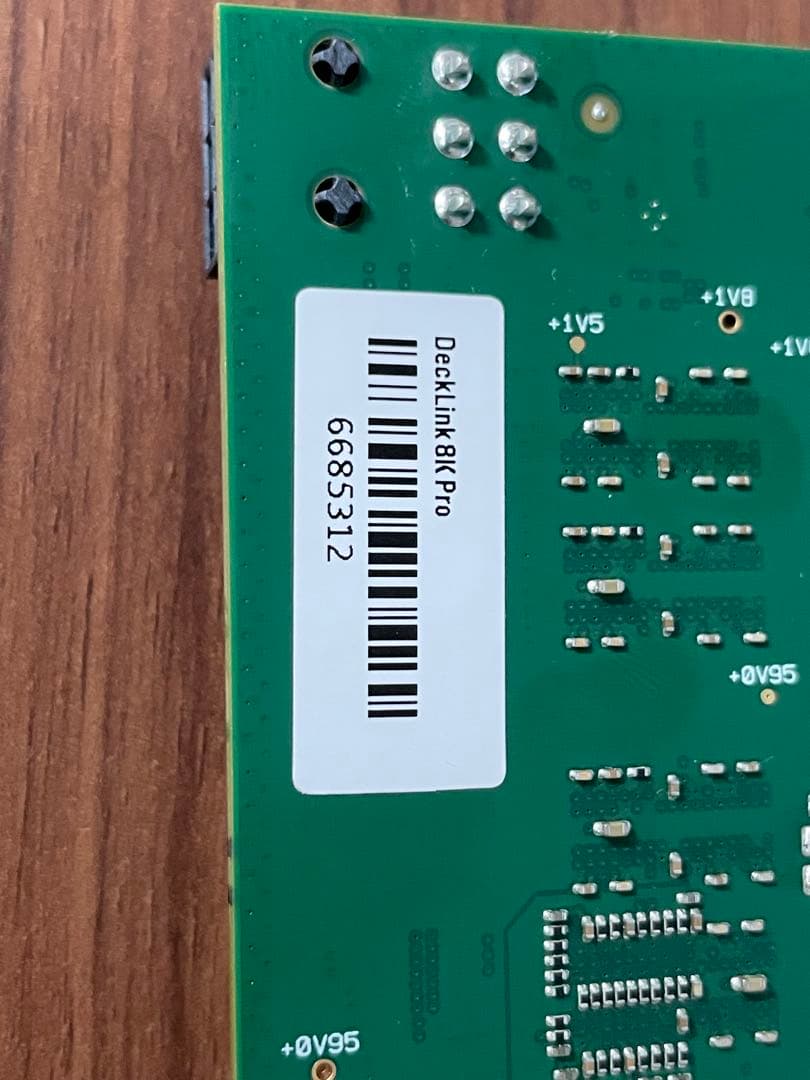 [フクロウくん]Black magic DeckLink 8K Pro