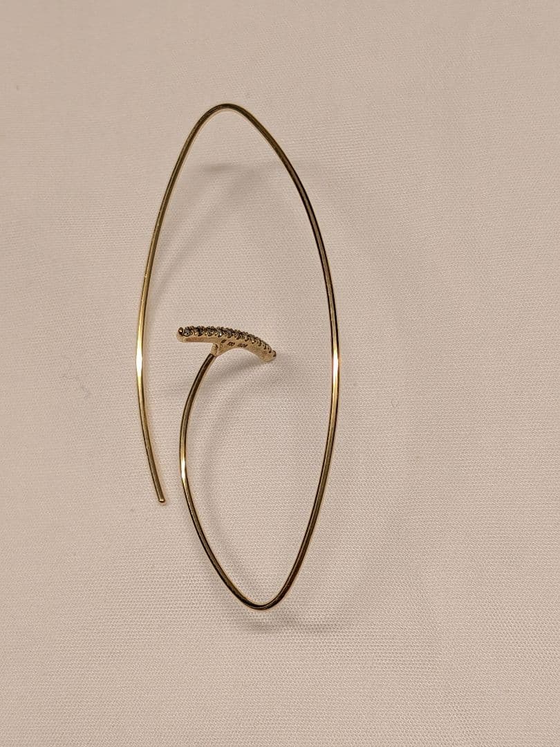 「片側のみ」hirotaka GOSSAMER フローティングピアス