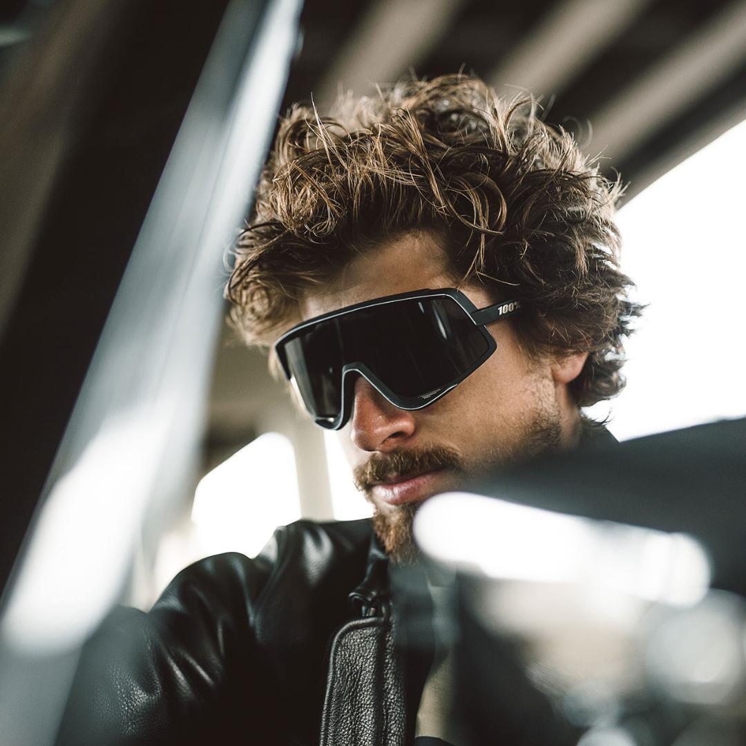 中古 100% Glendale ブラック ワンハンドレッド サングラス