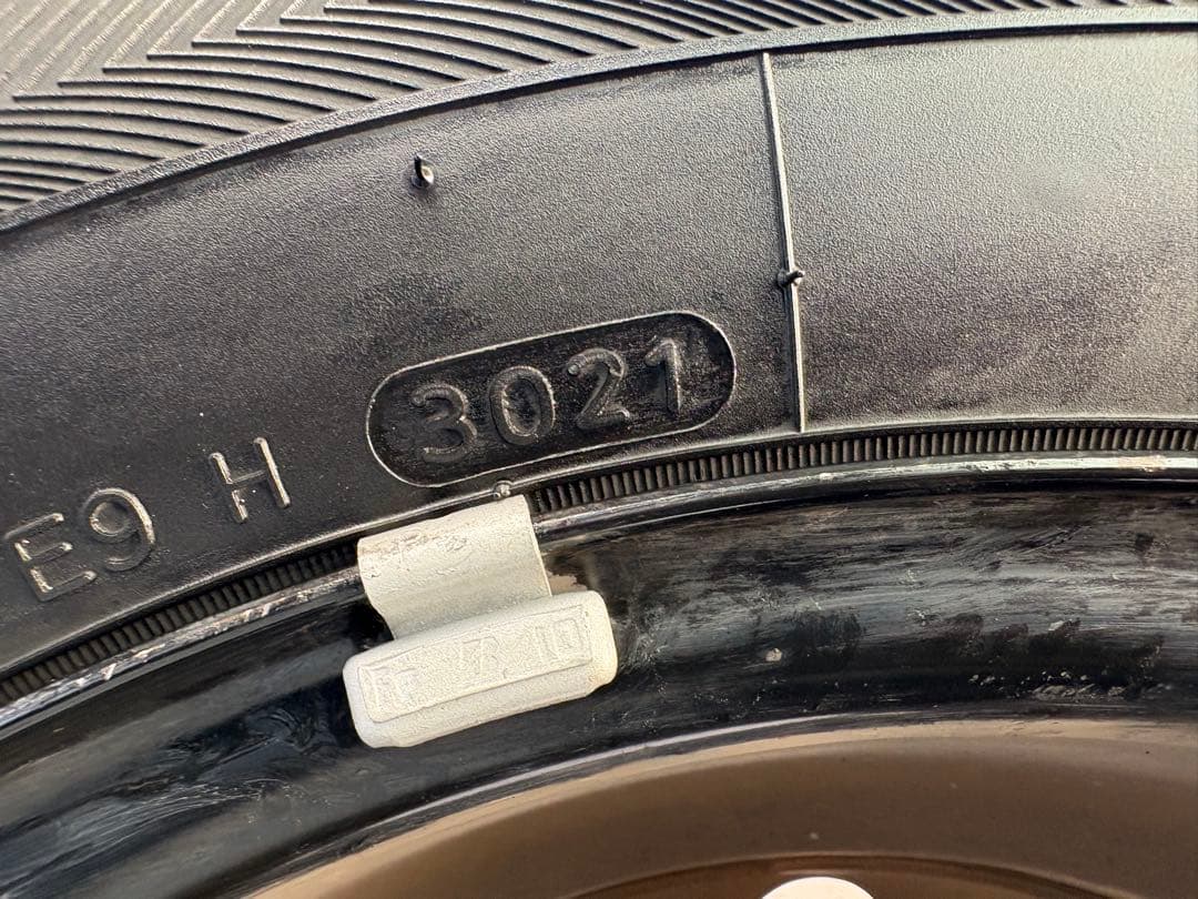 [状態良好] 195/80r15 スタッドレスタイヤホイール4本セット