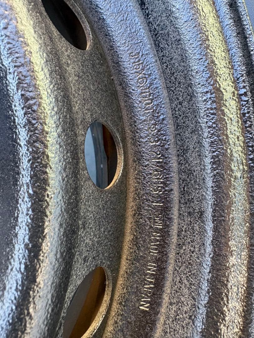 [状態良好] 195/80r15 スタッドレスタイヤホイール4本セット