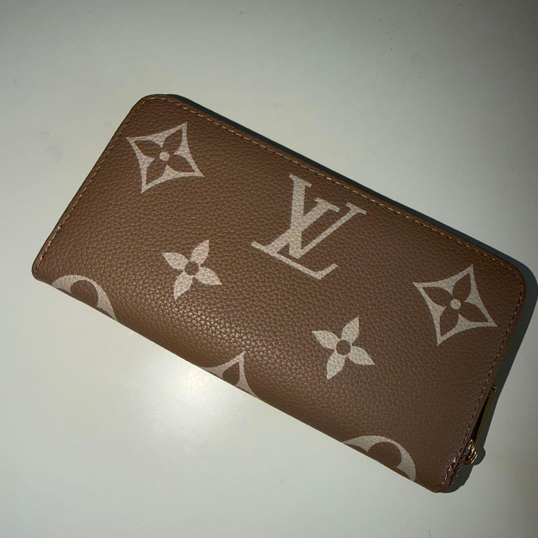 長財布 ブラウン