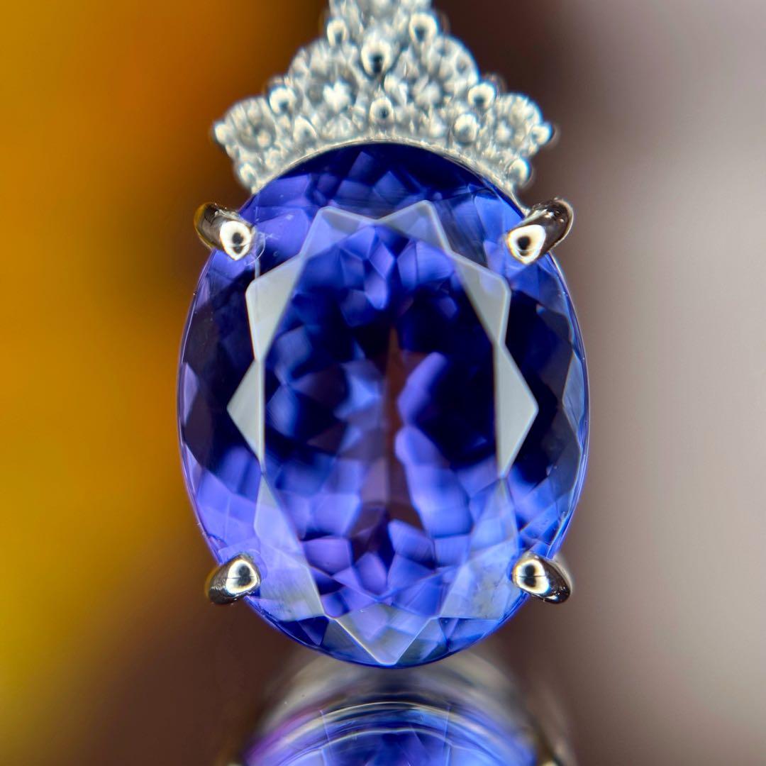 『専用です』天然タンザナイト ダイヤモンド ネックレス計2.24ct PT900