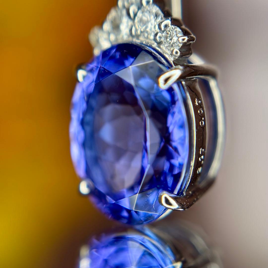 『専用です』天然タンザナイト ダイヤモンド ネックレス計2.24ct PT900