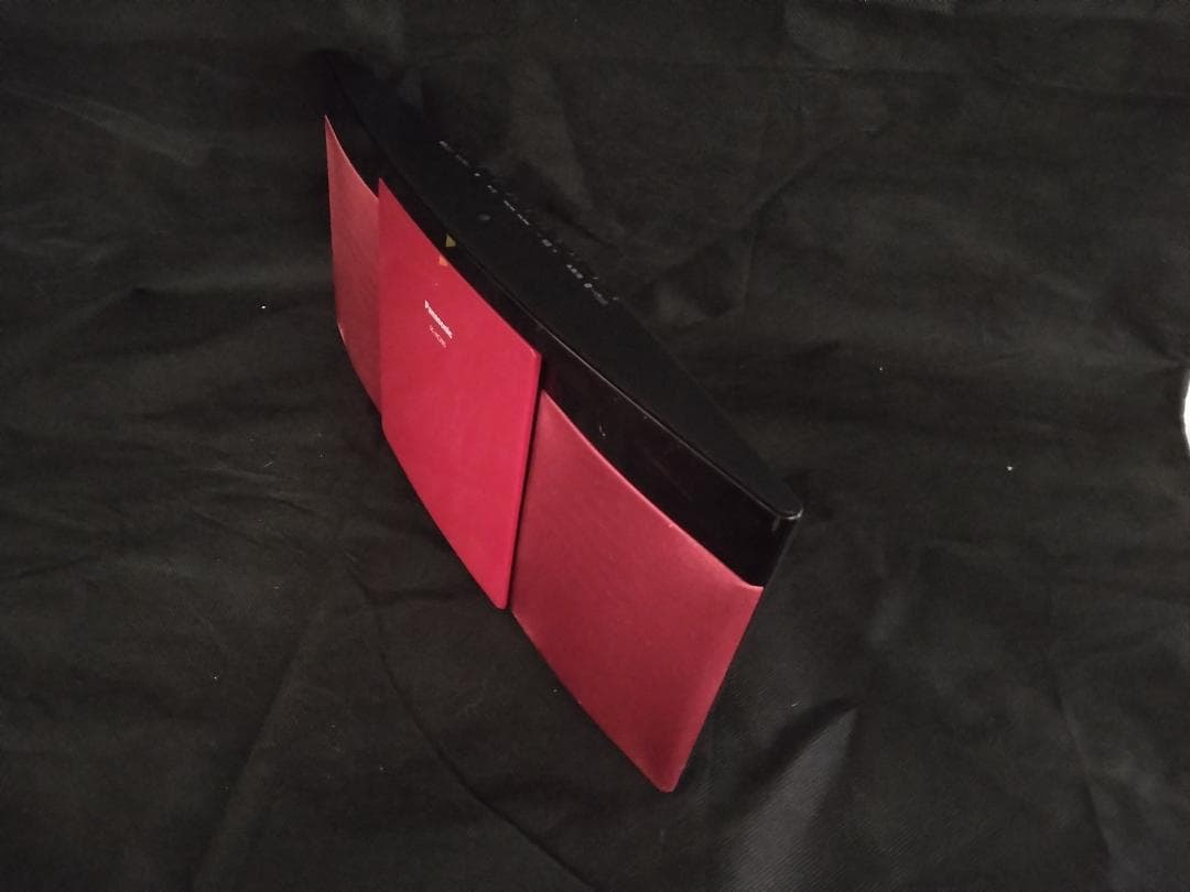 Panasonic ポータブルCDプレーヤー 赤 　中古品