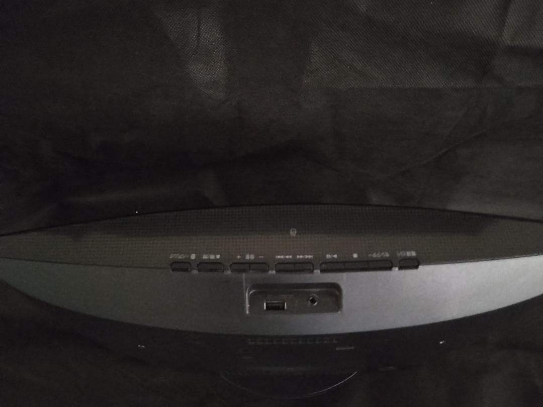 Panasonic ポータブルCDプレーヤー 赤 　中古品