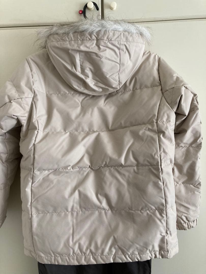 FILAフィラ/ダウンスキーウェア/ベージュ/Lサイズ