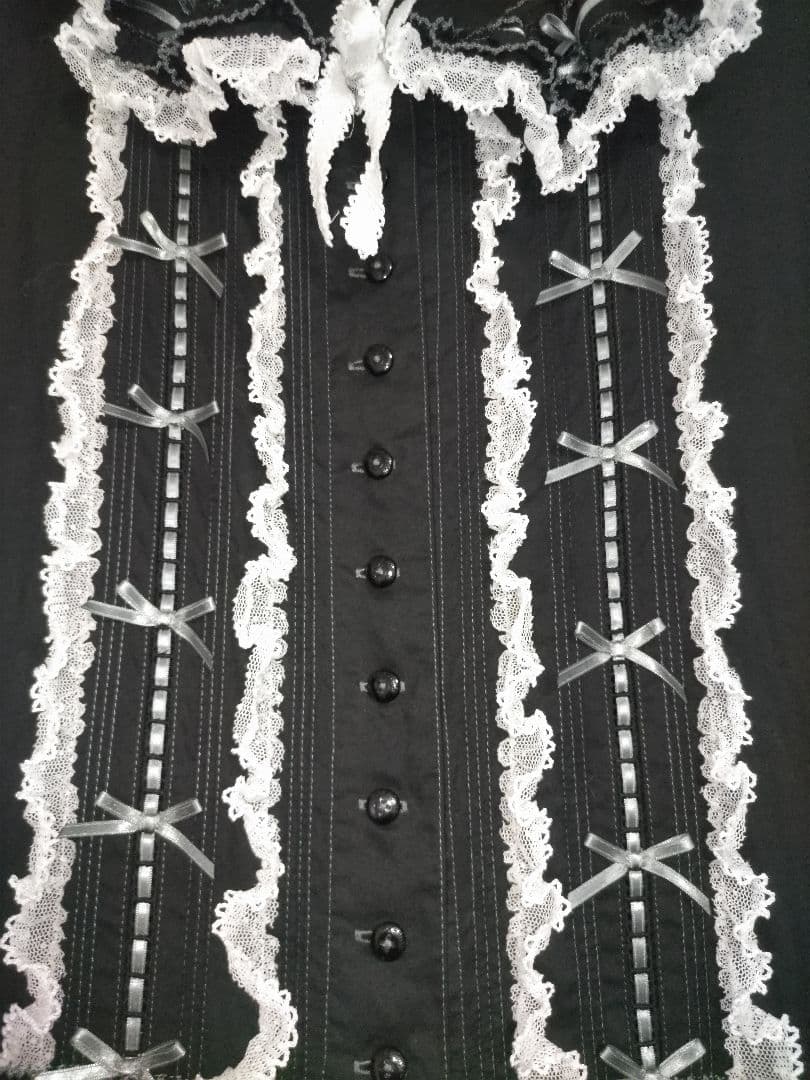 ピンクハウス【阪神限定】黒✖白ロングワンピース