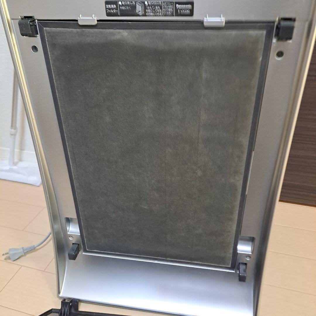 最安!Panasonic F-VXS90 空気清浄機 ブラック　2019年