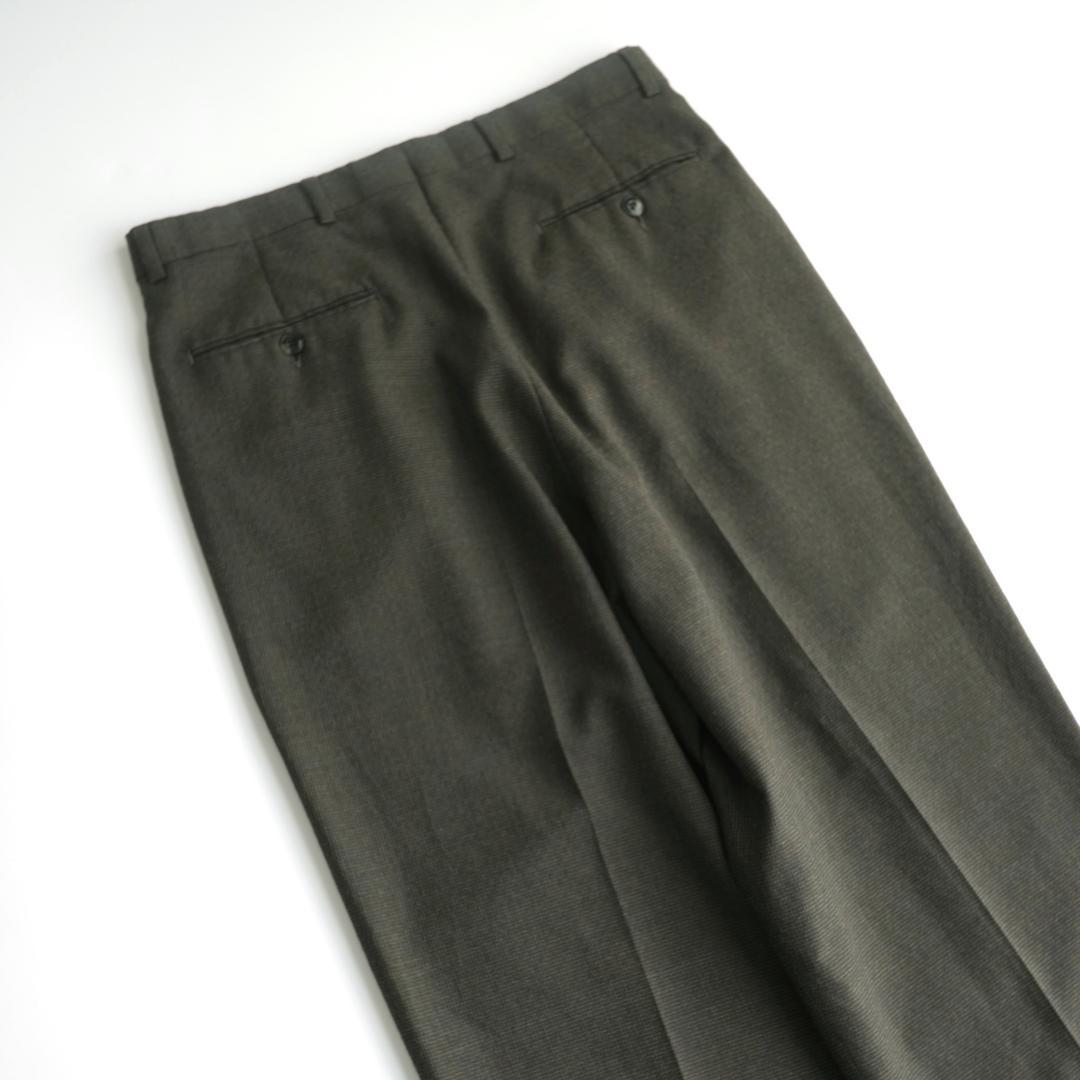 DOCKERS USA製90s ツータックチェックドレススラックス 32×32.