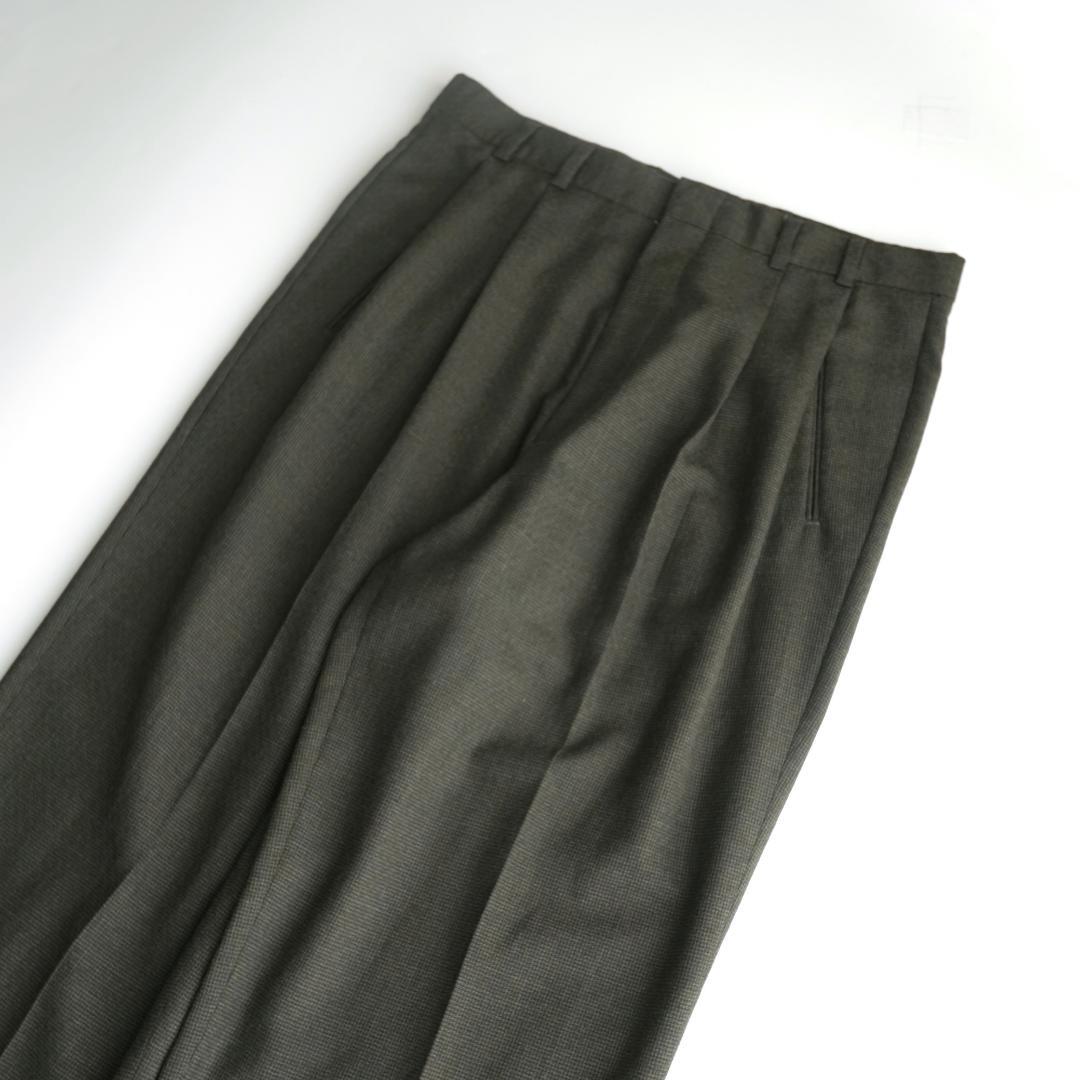 DOCKERS USA製90s ツータックチェックドレススラックス 32×32.