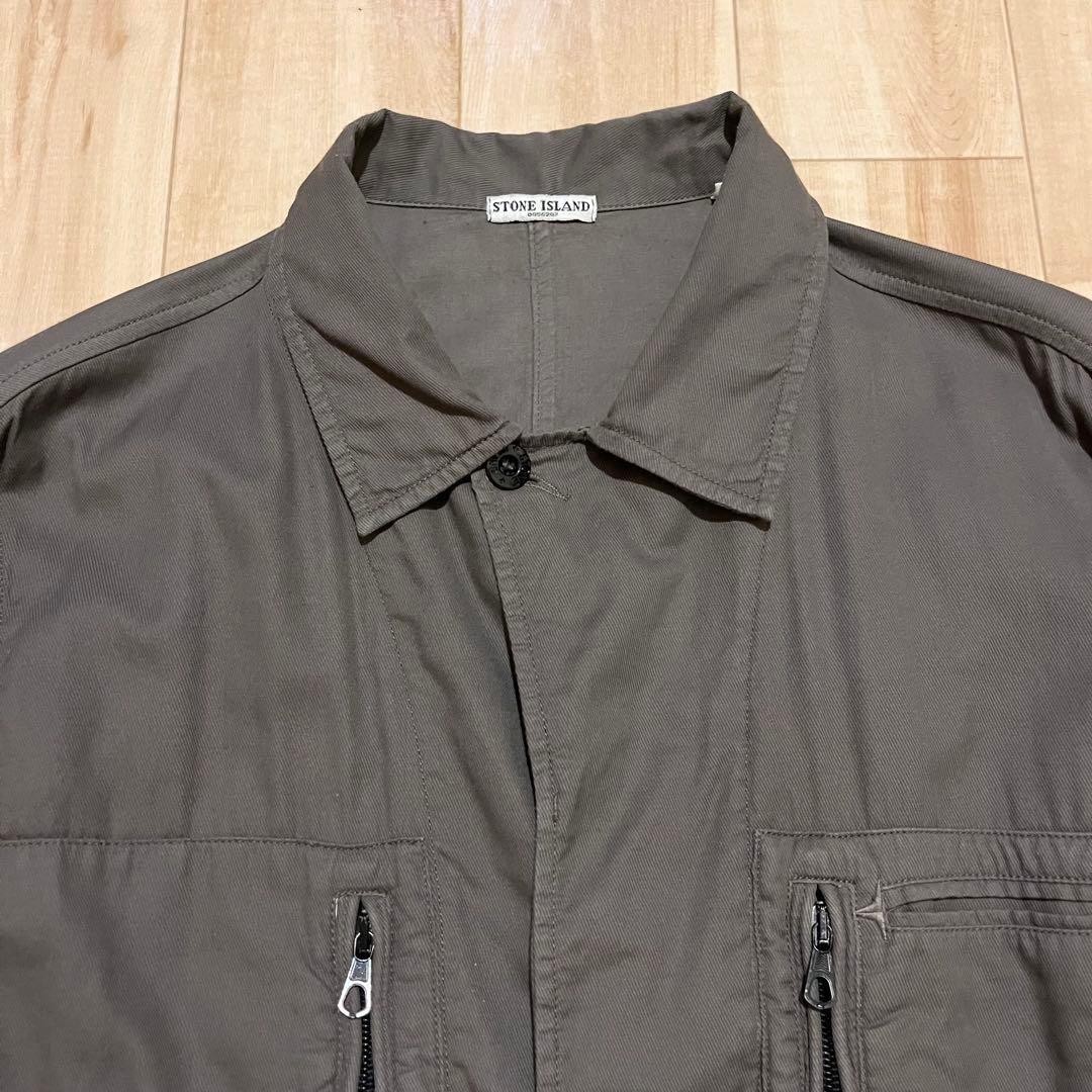 激レア！2007SS STONE “MILITARY”オーバーシャツ