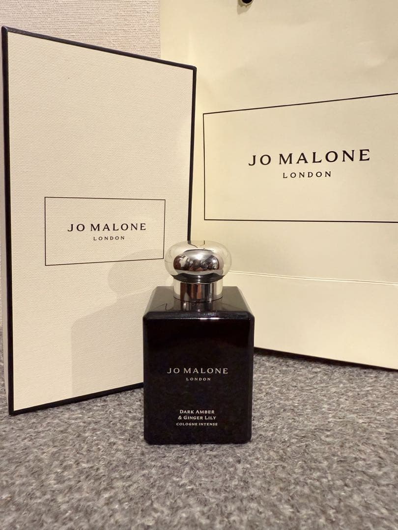 JO MALONE ダークアンバー＆ジンジャーリリー 香水 ギフトボックス付き
