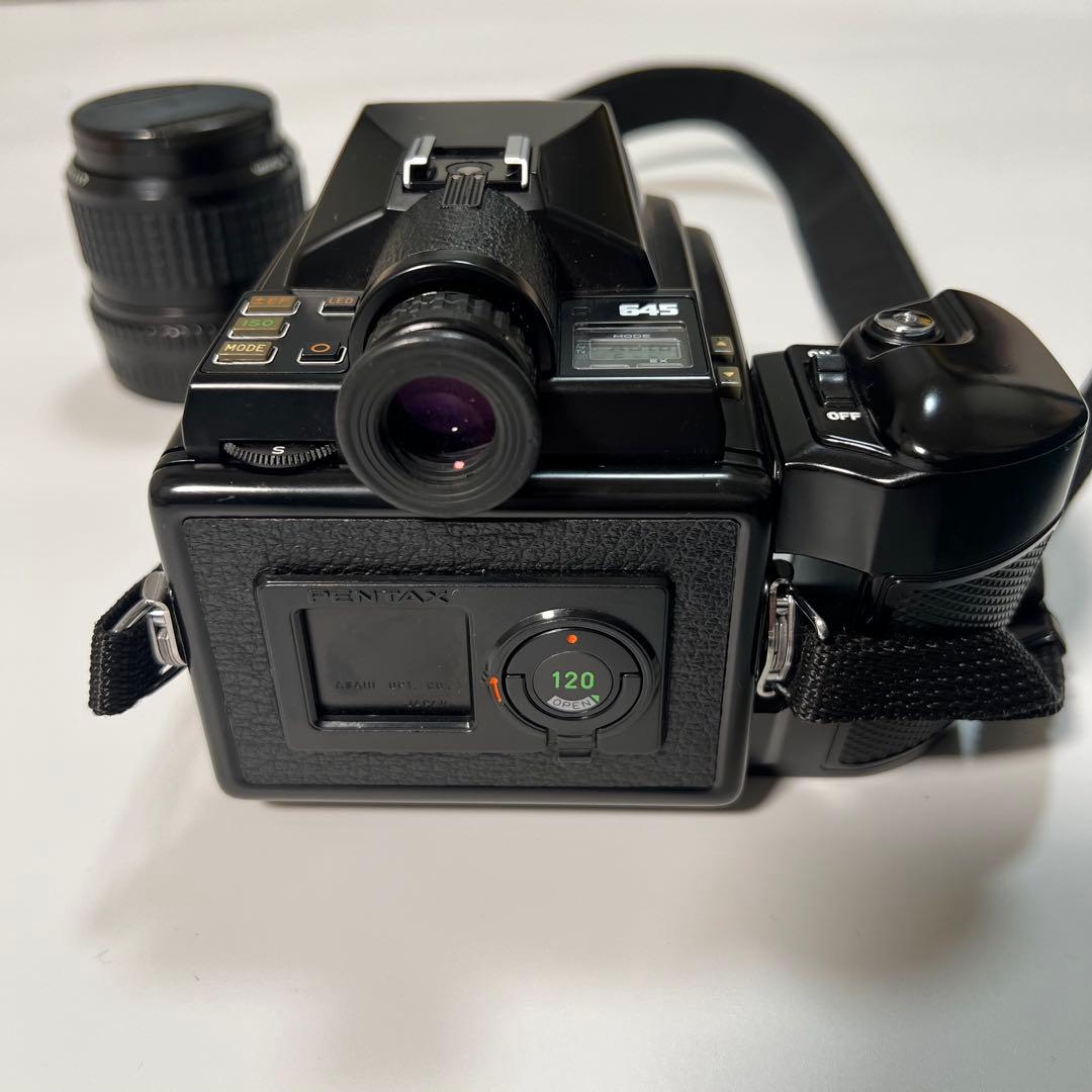 pentax645 ボディ　レンズ　フィルム4本