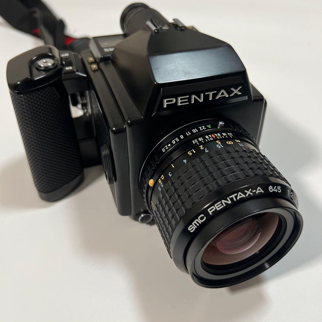 pentax645 ボディ　レンズ　フィルム4本