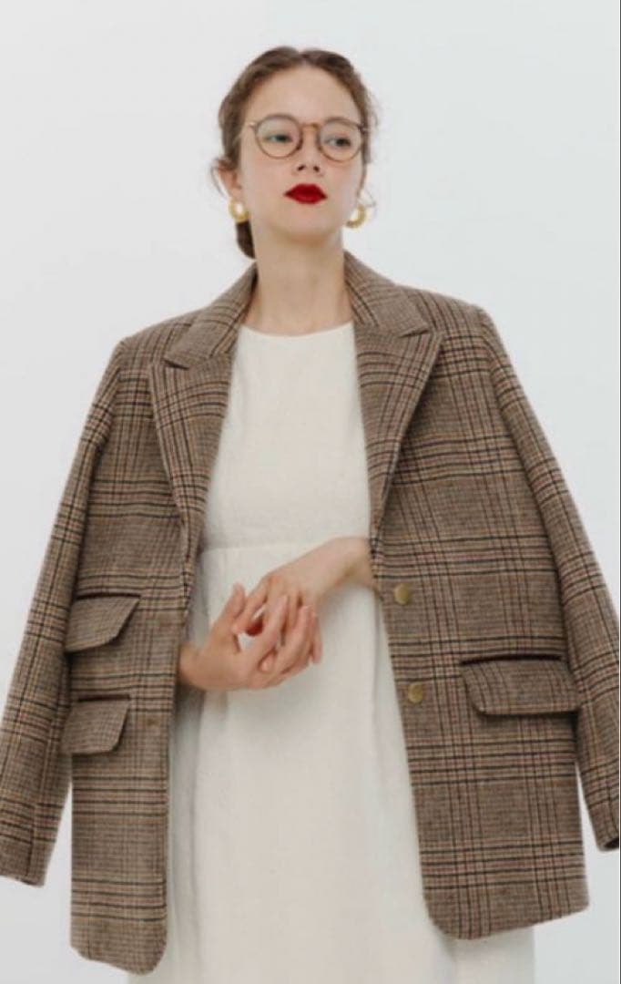 shirocon yori チャンキーテーラードジャケット