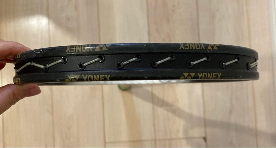 ヨネックス　BORON テニスラケット　軟式　白　黒