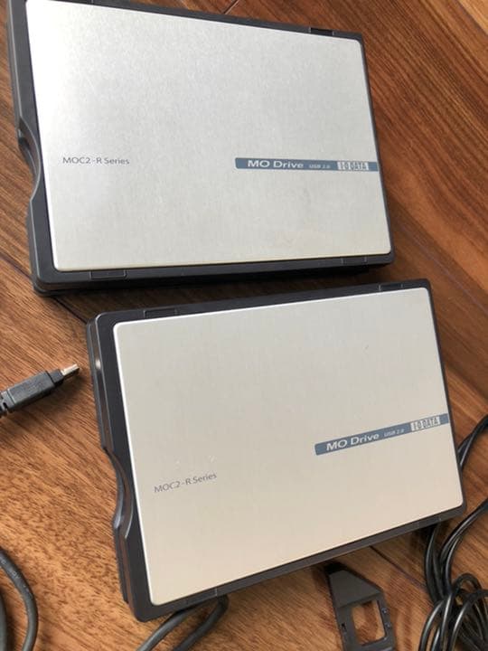 希少　I-O DATA USB2.0/1.1対応 MOドライブ 2セット