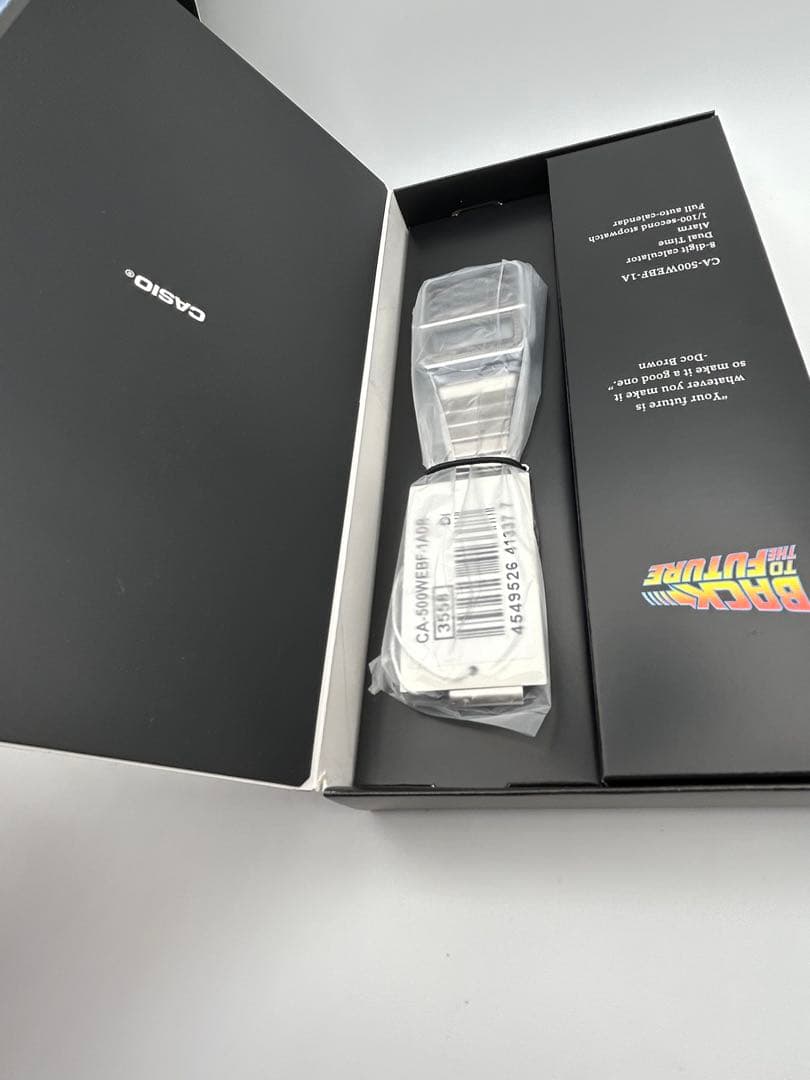 時計 CASIO BACK TO THE FUTURE CA-500WEBF-1A