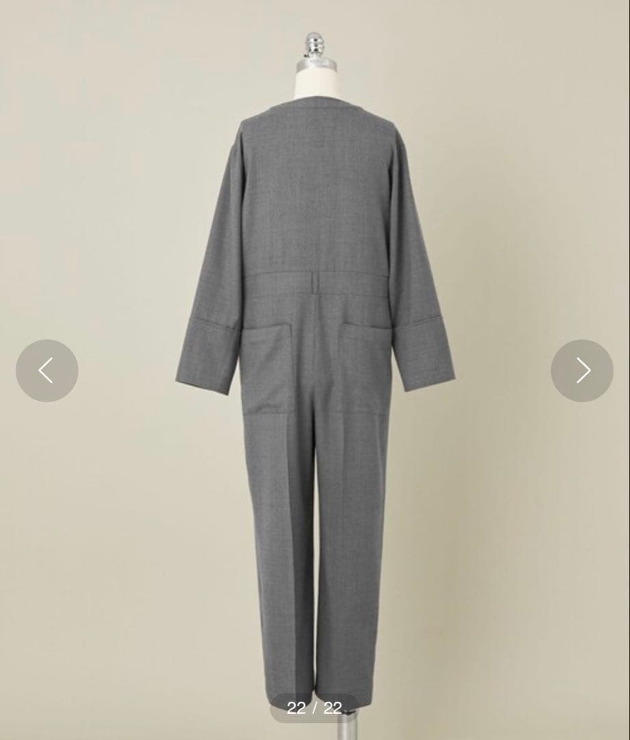 conte VネックオールインワンBEAMSユナイテッドアローズトゥモローランド