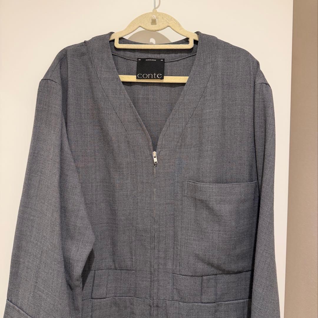 conte VネックオールインワンBEAMSユナイテッドアローズトゥモローランド