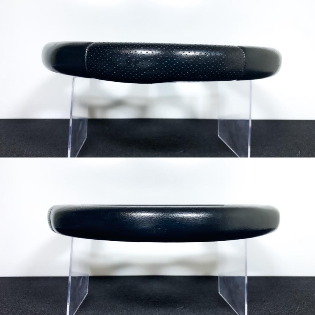 モモ RACE レース レザーステアリング 32パイ 2007年7月製造 当時物