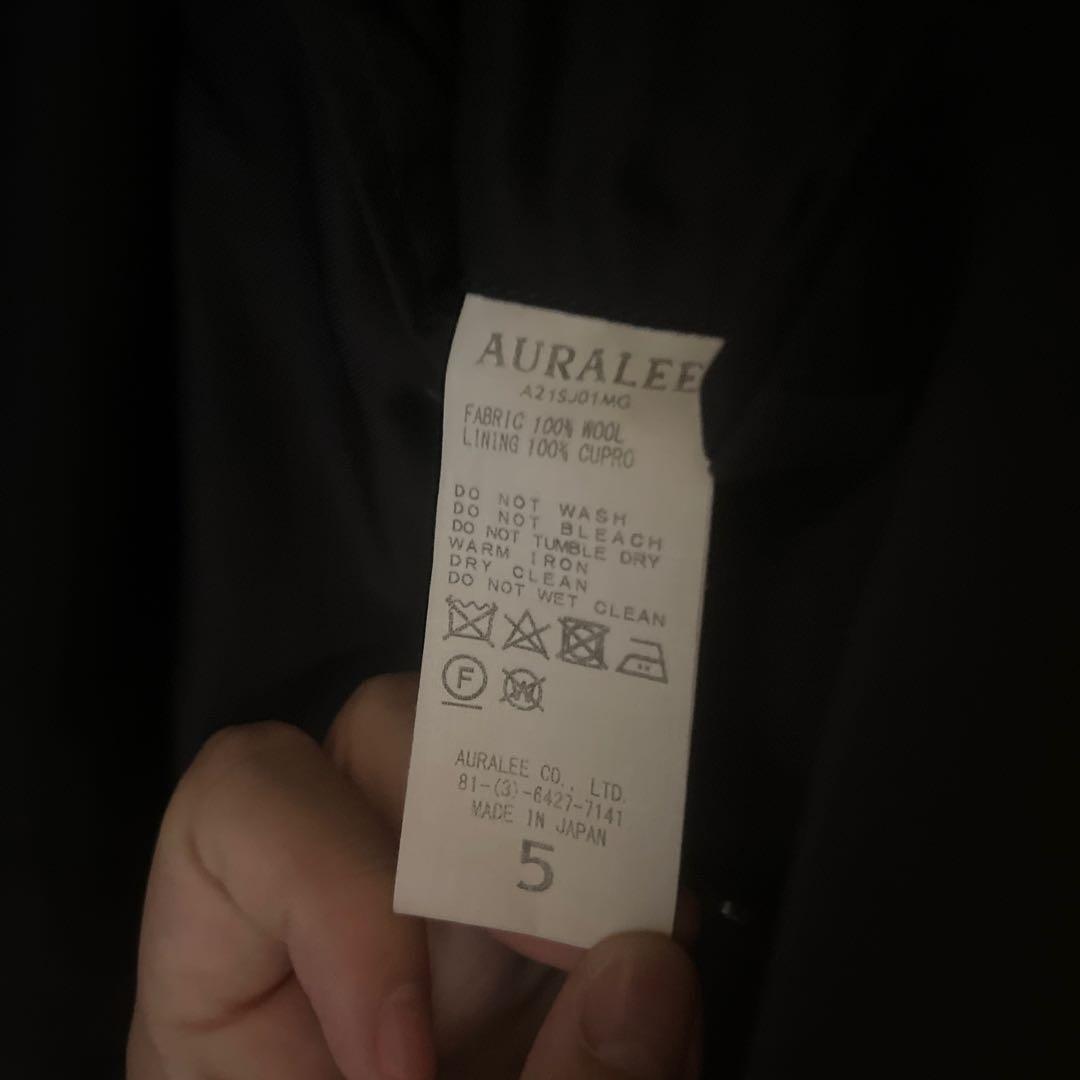 AURALEE テーラードジャケット サイズ5 ダークネイビー