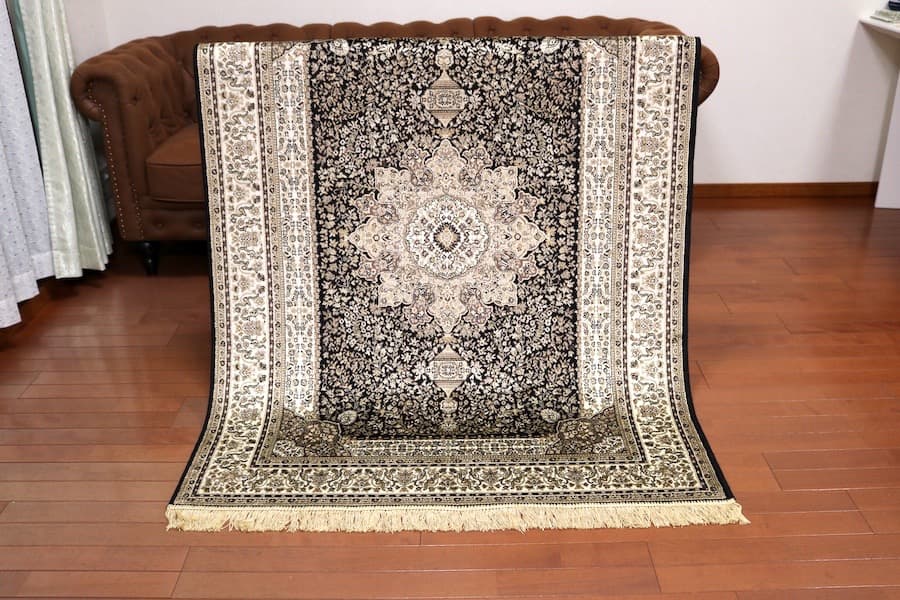 本日のセール！ペルシャ柄絨毯 120×160 新品未使用 カーペット 訳あり