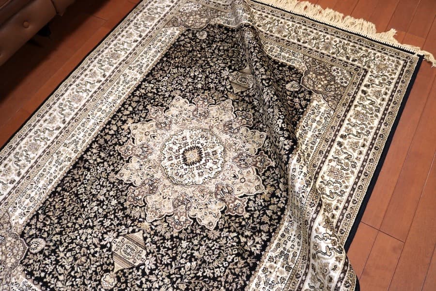 本日のセール！ペルシャ柄絨毯 120×160 新品未使用 カーペット 訳あり