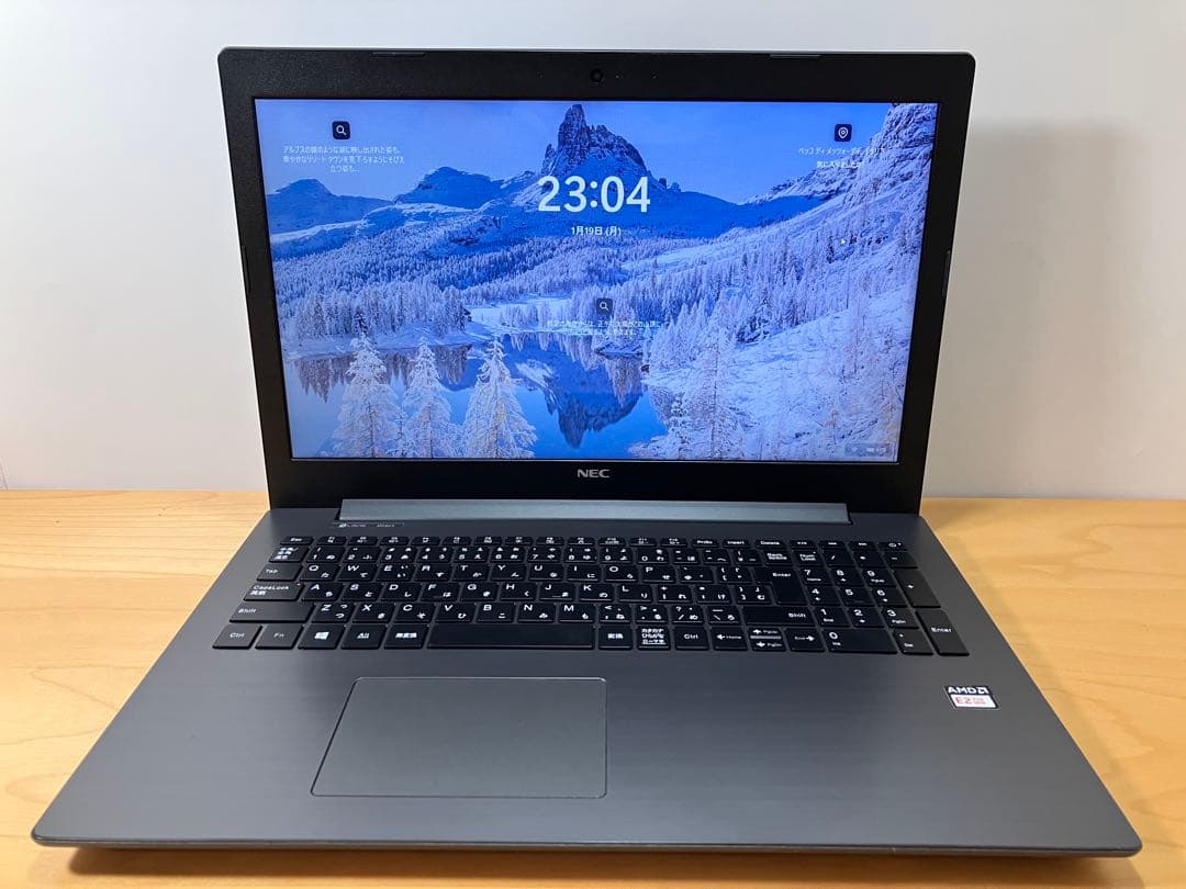 ノートパソコン 高性能　SSD128/メモリ8/カメラ/オフィス付