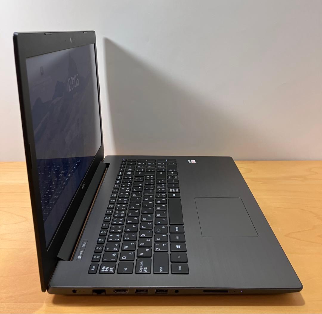 ノートパソコン 高性能　SSD128/メモリ8/カメラ/オフィス付