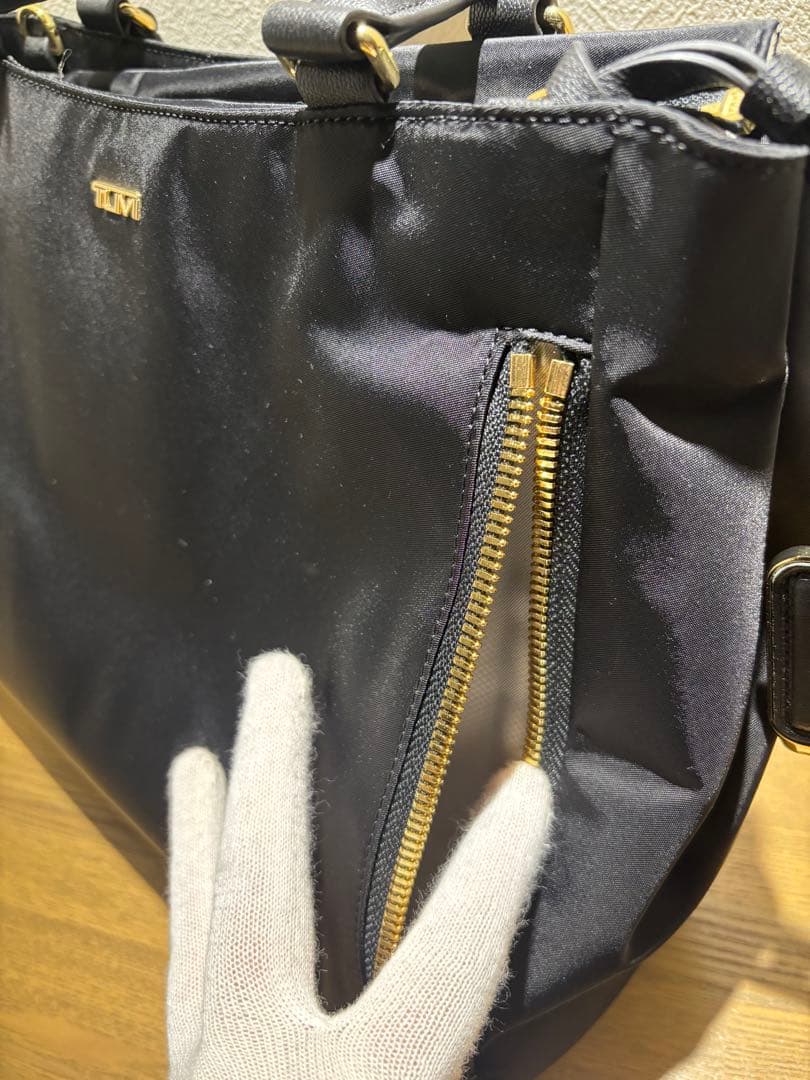 TUMIトゥミ　ナイロンビジネスバッグ　ブラック