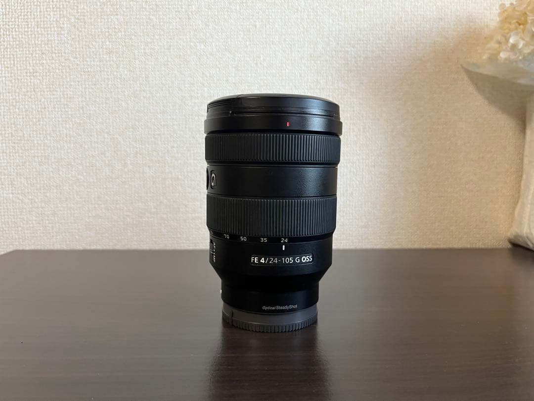 【アキ】SONY SEL24105G 箱、レンズフード、キャップ付き