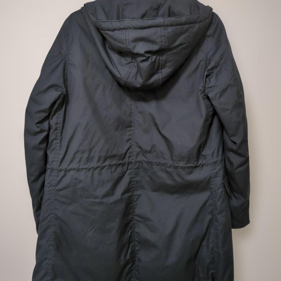 試着のみ　MHL. ネイビー モッズコート インナーダウン