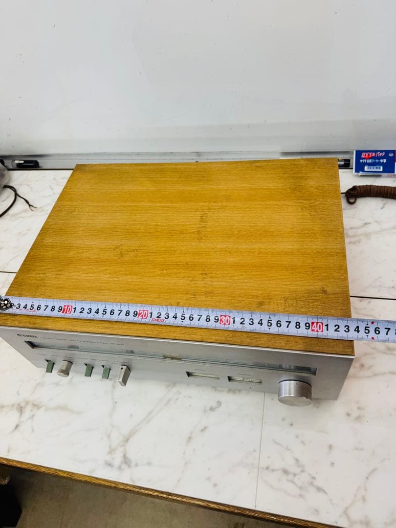YAMAHA CT-600 FMステレオ/AMチューナー　動作品　レトロ