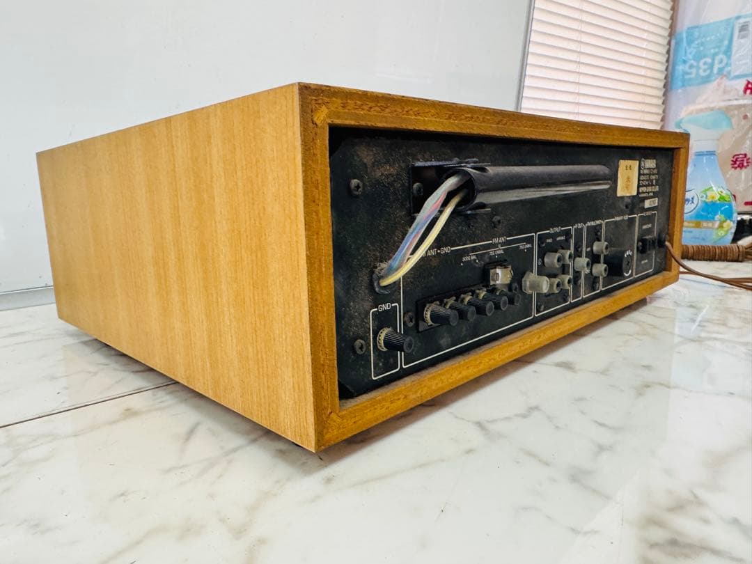 YAMAHA CT-600 FMステレオ/AMチューナー　動作品　レトロ