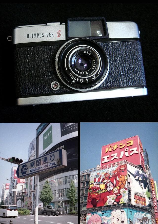 415395 撮影可 オリンパス ペン S 2.8 olympus pen s