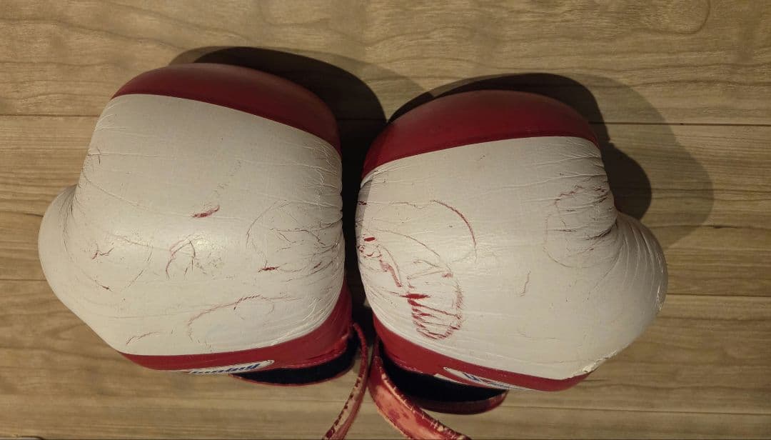 Winning ボクシンググローブ 12oz 赤