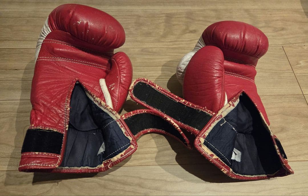 Winning ボクシンググローブ 12oz 赤