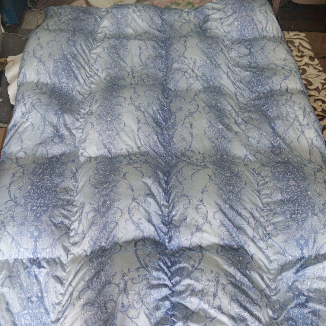 羽毛掛け布団　京都西川販売at five ダウン推定90%　中羽毛推定1.2㌔