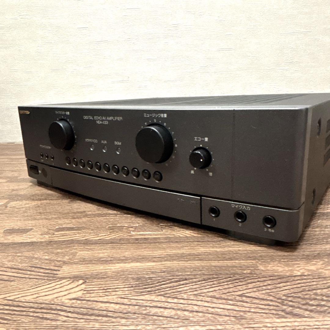 【美品/内部清掃済み】 BMB カラオケ ミキシングアンプ NDA-X33