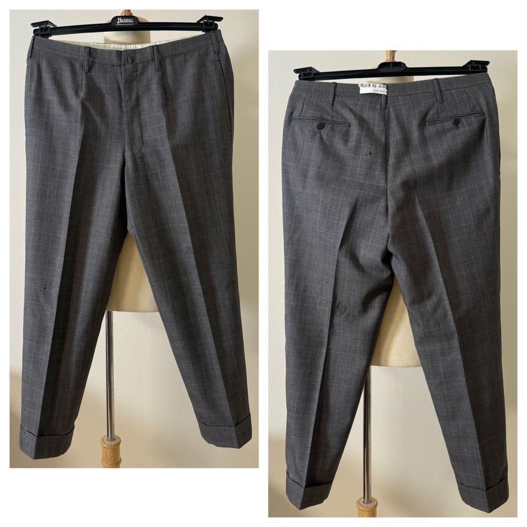 LIVERANO&LIVERANO イタリア製セットアップスーツ　グレンチェック