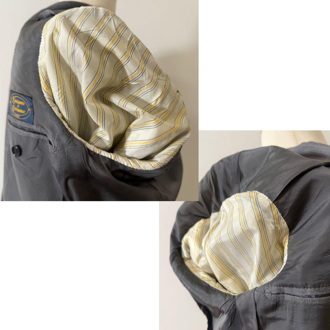 LIVERANO&LIVERANO イタリア製セットアップスーツ　グレンチェック