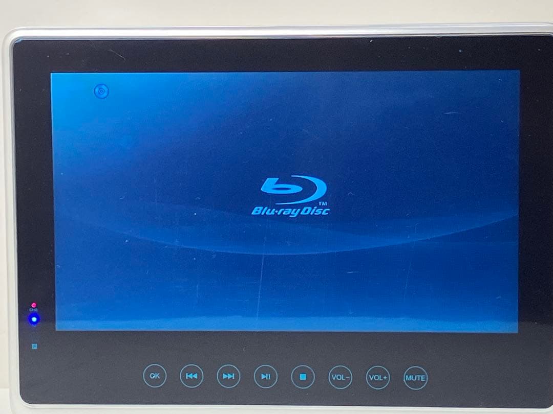 【ほぼ未使用】防水　ブルーレイ　DVDプレーヤー