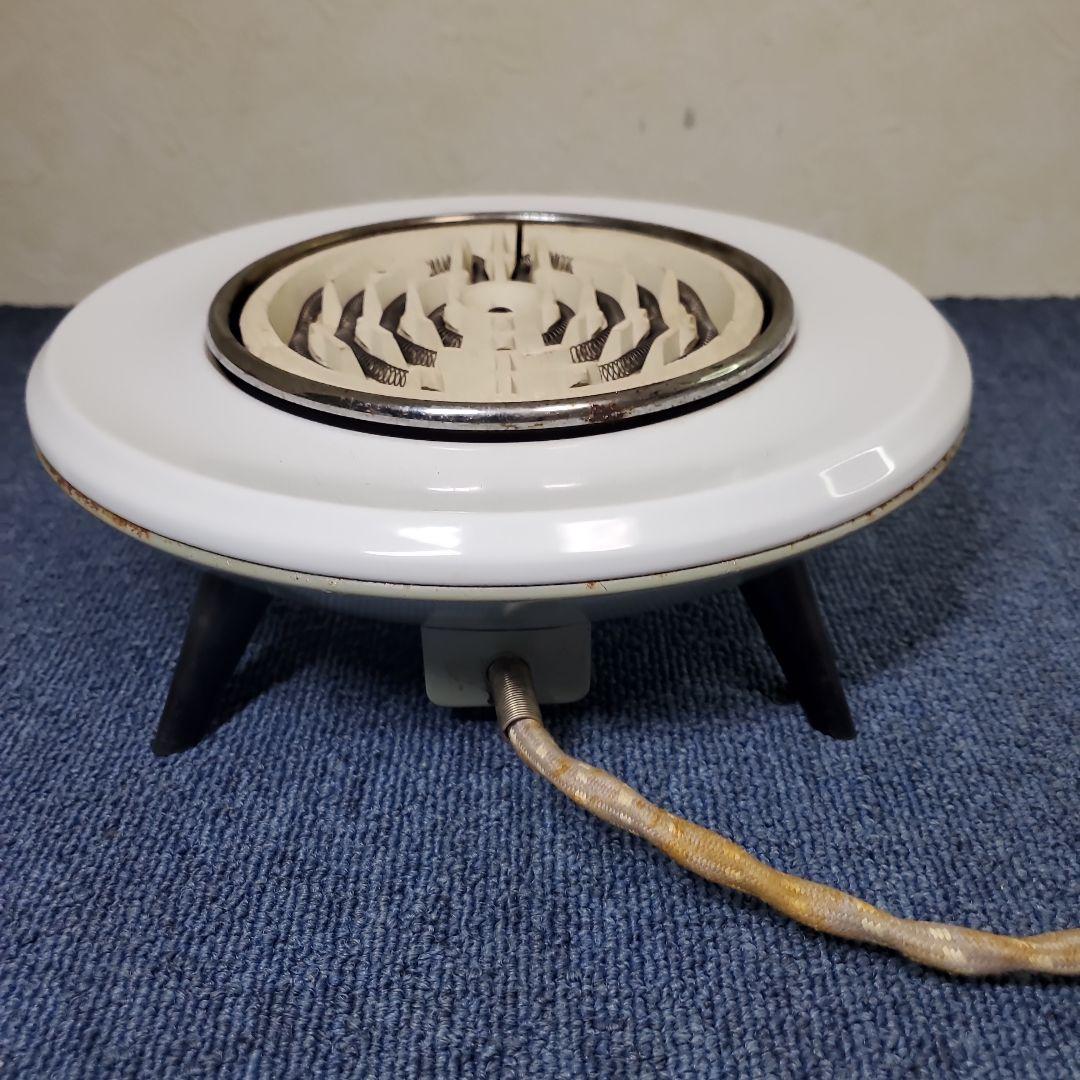 東芝電気コンロHP607型☆白あんどグレー激レア☆スペースエイジ☆スタイリッシュ